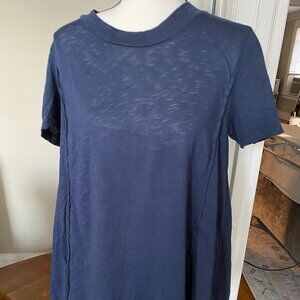 Stateside Navy Blue Crew Neck Tee | Size L